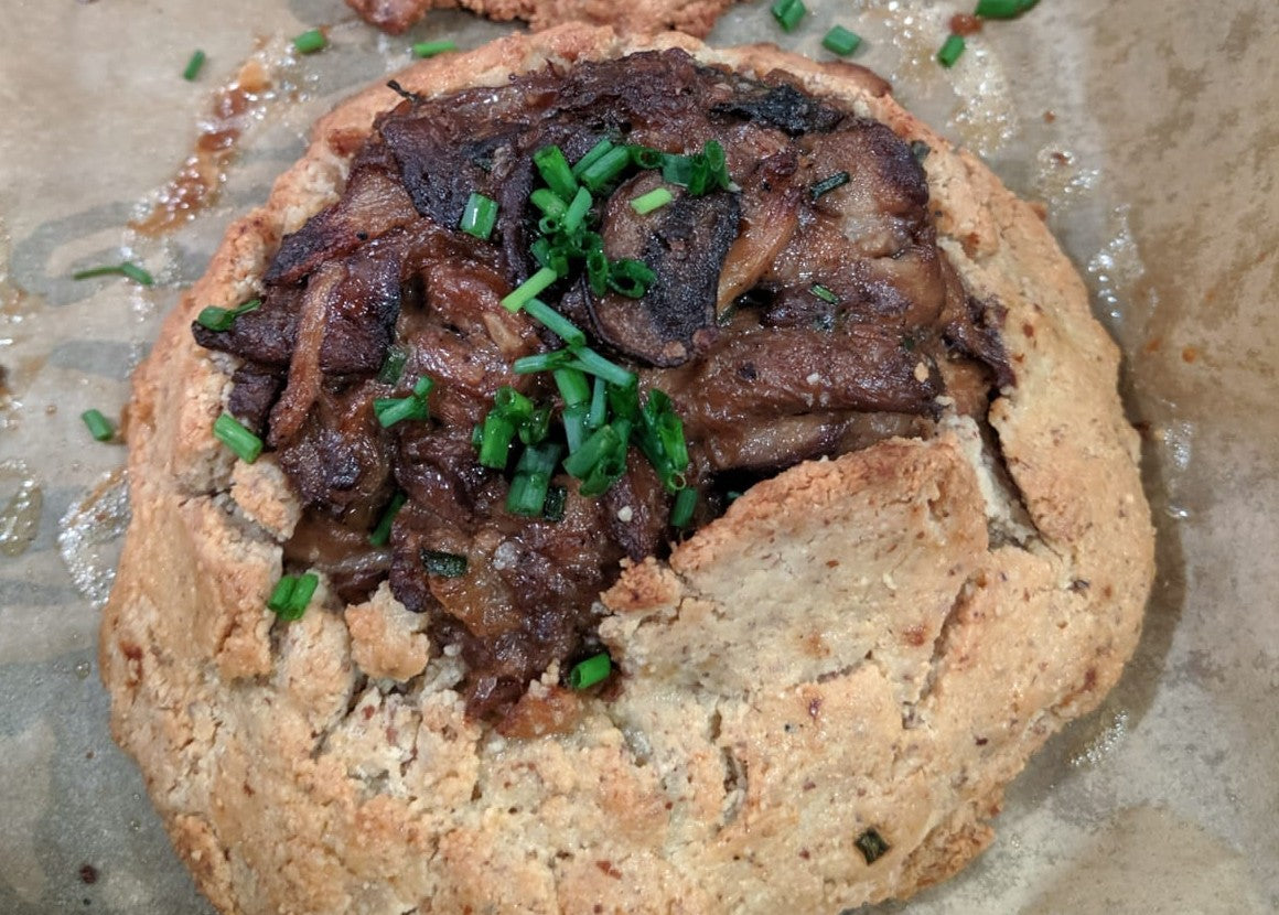 Mushroom Galette – Nutty for Nature